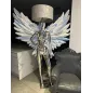 Lampa podłogowa LADY ANGEL SILVER & WHITE 180cm