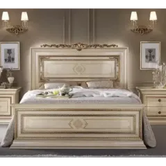 LEONARDO Włoskie łóżko Italian Size 160 x 190/200cm / Arredoclassic