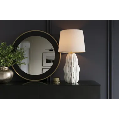 Invicta Lampa stołowa ELEGANCIA biała ceramiczna 65cm /  46011