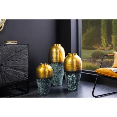 Invicta Wazon ORIENT L złoty z patyną 65cm / 44874