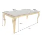 Invicta Stół do jadalni MODERN BAROCK BARRACUDA 200cm / 44362