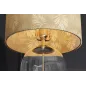 Invicta Lampa stołowa CLASSICO klosz biało złoty 50cm / 46013