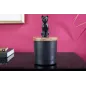 Invicta rzeźbiarska PANTHER czarne żelazo drewno mango naturalne 20cm / 43949