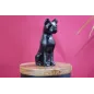 Invicta rzeźbiarska PANTHER czarne żelazo drewno mango naturalne 20cm / 43949