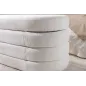 Invicta Ławka do siedzenia VOQUE kremowo-białe bouclé 115cm / 43387