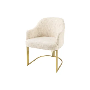 Invicta Krzesło EXTRAVAGANCIA beżowe z podłokietnikami 60cm / 45927