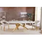 Invicta Stół do jadalni ART LIVING ceramiczny optyka białego marmuru 200cm / 462023 Invicta Stół do jadalni ART LIVING ceramiczny optyka białego marmuru 200cm / 462023