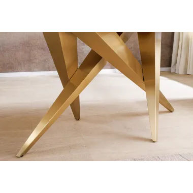 Invicta Stół do jadalni ART LIVING ceramiczny optyka białego marmuru 200cm / 462023
