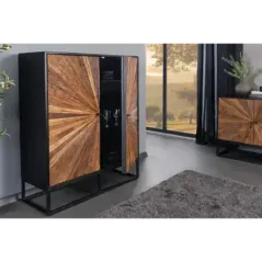Invicta Komoda BARRACUDA mango brązowy teak 100cm / 44989