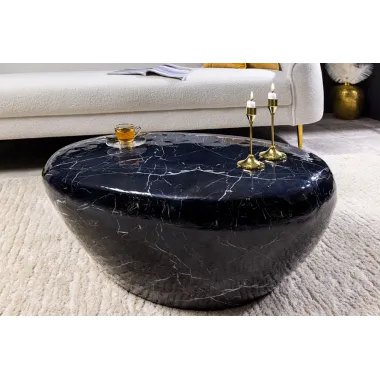 Invicta Stolik kawowy STONE optyka marmuru 75cm / 44853