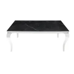 Invicta MODERN BAROCK Stół do jadalni optyka czarnego marmuru 180cm / 44366