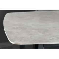 Invicta Stół ceramiczny MILANO optyka szarego marmuru 160cm / 44767