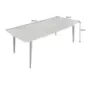 Invicta Stół ceramiczny MILANO optyka szarego marmuru 180cm / 44768