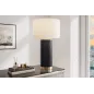 Invicta Lampa stołowa ELEGANCIA ceramiczna czarna 70cm / 46010