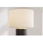 Invicta Lampa stołowa ELEGANCIA ceramiczna czarna 70cm / 46010
