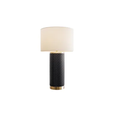 Invicta Lampa stołowa ELEGANCIA ceramiczna czarna 70cm / 46010