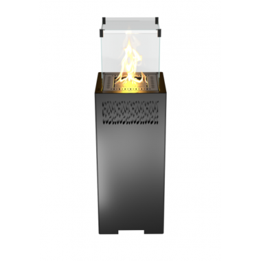 Hitze Gazowy ogrzewacz tarasowy biały FUENTE Q 437 x 1375 x 437mm / FUENTE Q.W