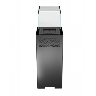 Hitze Gazowy ogrzewacz tarasowy biały FUENTE Q 437 x 1375 x 437mm / FUENTE Q.W