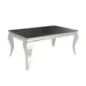 Invicta Stolik kawowy Modern Barock optyka czarnego marmuru 100cm / 44368 Invicta Stolik kawowy Modern Barock optyka czarnego marmuru 100cm / 44368