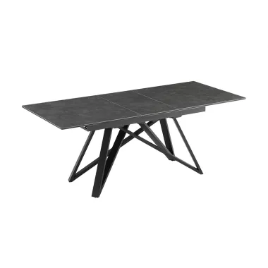 Invicta Stół rozkładany do jadalni ATLAS grafit ceramiczny 160 - 200cm / 46500