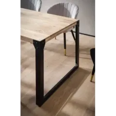 Wohnling Stół do jadalni Industrial akacja 120 x 60 x 76cm / WL7.046