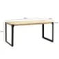 Wohnling Stół do jadalni Industrial akacja 160 x 80 x 76 cm / WL7.048