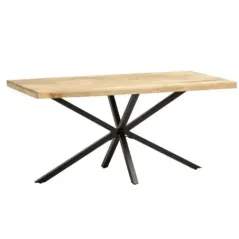 Wohnling Stół do jadalni GALAXIE mango 180 x 90 x 76 cm / WL7.045