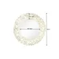 Invicta Lustro ścienne COINS w kolorze starego złota 80cm / 42242