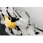 Invcita Lustro ścienne LIŚCIE GINKGO 95 cm / 42778