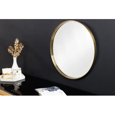 Invicta Lustro ścienne PORTRAIT złote 50cm / 42798