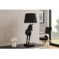 Invicta Lampa stołowa BLACK BEAUTY rzeźba konia 75cm / 45665