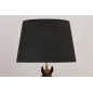 Invicta Lampa stołowa BLACK BEAUTY rzeźba konia 75cm / 45665