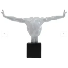 Kare Figurka dekoracyjna Deco Object Athlet White Small 43cm / 30795
