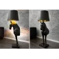 Invicta Lampa stołowa BLACK BEAUTY rzeźba konia 130cm / 6530082