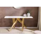Invicta Konsola ART LIVING ceramiczny biały blat 140cm / 46203