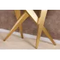 Invicta Konsola ART LIVING ceramiczny biały blat 140cm / 46203