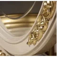 MELODIA Włoska witryna 1 drzwiowa z meandrem Versace 96cm / ArredoClassic