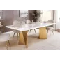 Invicta Stół do jadalni EXTRAVAGANCIA optyka białego marmuru 200cm / 45929
