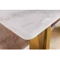 Invicta Konsola EXTRAVAGANCIA optyka białego marmuru 140cm / 45936