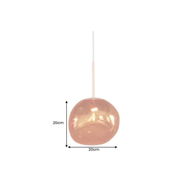Invicta Lampa wisząca LIQUID DIAMOND 20cm / 46015