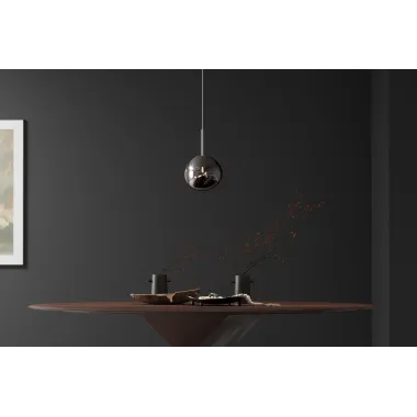 Invicta Lampa wisząca LIQUID DIAMOND 20cm szkło dymione / 46016