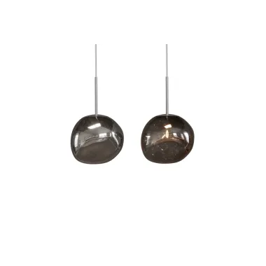 Invicta Lampa wisząca LIQUID DIAMOND 20cm szkło dymione / 46016