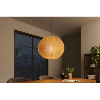 Invicta Lampa wisząca ORGANIC z naturalnego materiału 35cm  / 45843