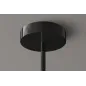 Invicta Lampa wisząca LIQUID DIAMOND 5 szklanych kloszy w kolorze szarym / 46021