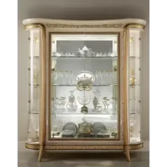 MELODIA Włoskie krzesło tapicerowane z podłokietnikami 50 x 62cm / ArredoClassic