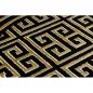 Dywan Grecki wzór Versace czarny / złoty Ø 120cm Dywan Grecki wzór Versace czarny / złoty Ø 120cm