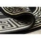 Dywan Grecki wzór Versace czarny / złoty Ø 120cm Dywan Grecki wzór Versace czarny / złoty Ø 120cm