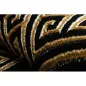 Dywan Grecki wzór Versace czarny / złoty Ø 120cm Dywan Grecki wzór Versace czarny / złoty Ø 120cm