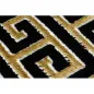 Dywan Grecki wzór Versace czarny / złoty Ø 150cm Dywan Grecki wzór Versace czarny / złoty Ø 150cm
