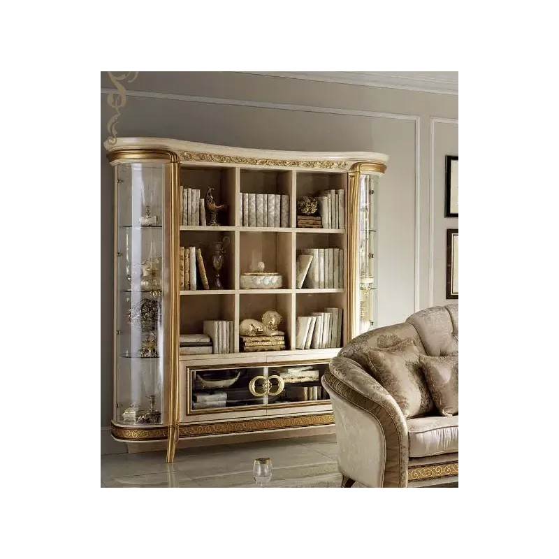 MELODIA Włoski Regał Biblioteczka do salonu 205cm / ArredoClassic MELODIA Włoski Regał Biblioteczka do salonu 205cm / ArredoClassic